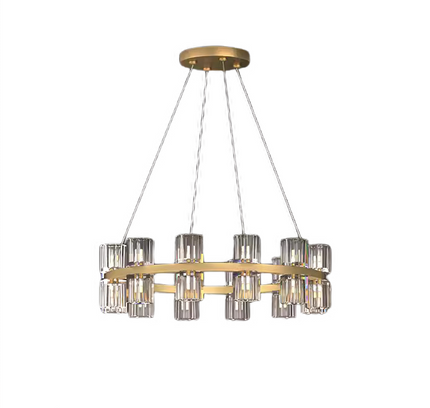 Chandelier TASSE by Rodesigne — brass designer chandelier, custom lighting by RODESIGNE