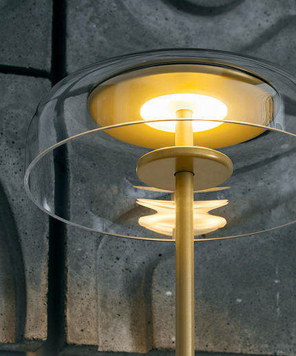 Floor lamp OUTIS by Rodesigne — glass designer floor lamp by RODESIGNE