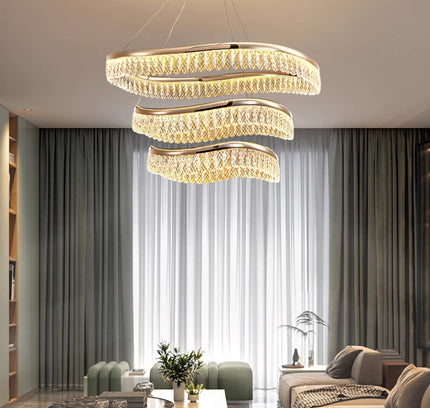 Chandelier OPPIA by Rodesigne — brass designer chandelier, custom lighting by RODESIGNE