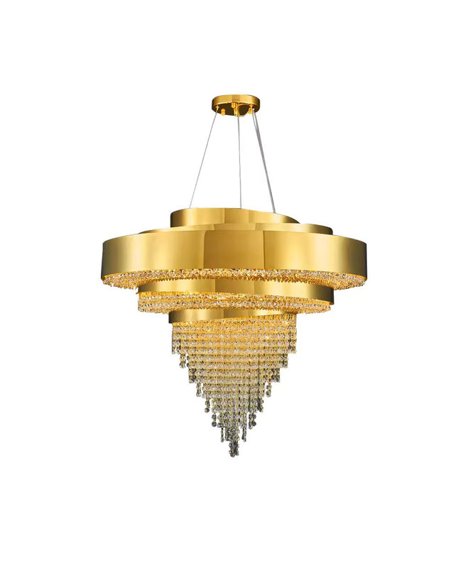 Chandelier MEARKE by Rodesigne — brass designer chandelier, custom lighting by RODESIGNE