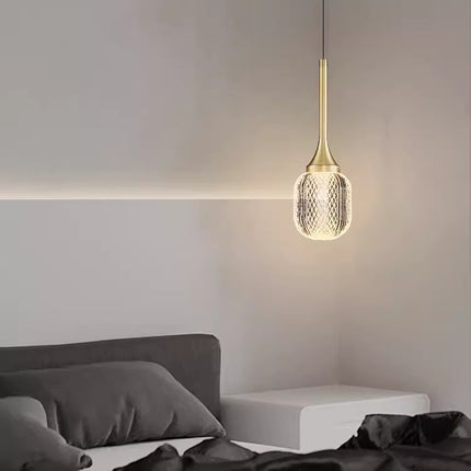 Pendant lamp COUSE by Rodesigne — brass modern pendant light, custom designer lighting by RODESIGNE