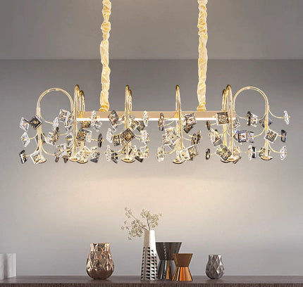 Chandelier FEL by Rodesigne — glass designer chandelier, custom lighting by RODESIGNE