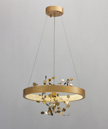 Chandelier FELIS by Rodesigne — brass designer chandelier, custom lighting by RODESIGNE