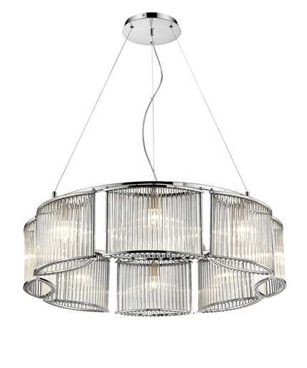 Chandelier STILIO by Rodesigne — glass designer chandelier, custom lighting by RODESIGNE