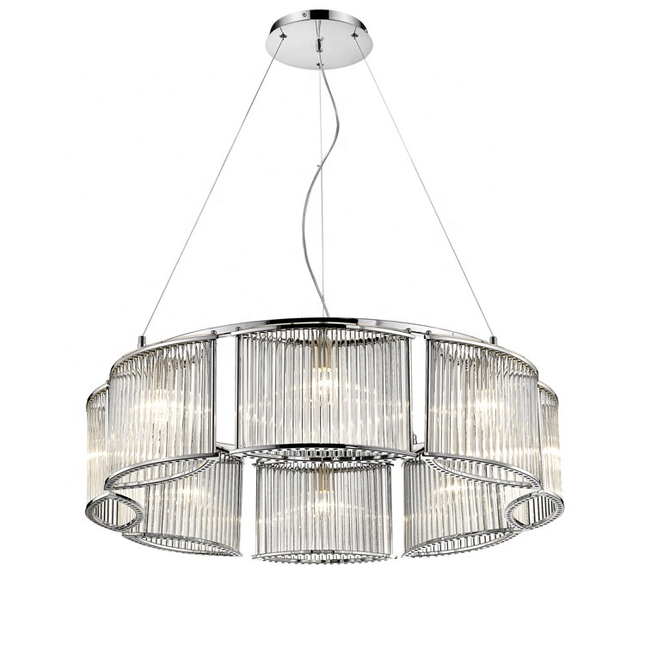 Chandelier STILIO by Rodesigne — glass designer chandelier, custom lighting by RODESIGNE