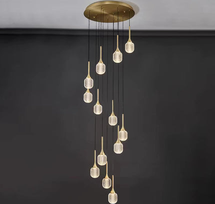 Chandelier COUSE by Rodesigne — designer chandelier, custom lighting by RODESIGNE