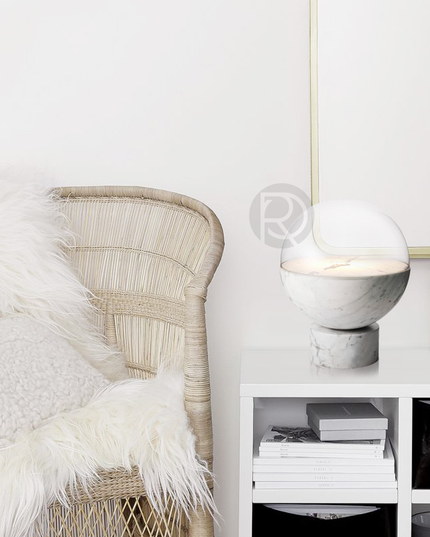 Designer table lamp GLOBE by Rodesigne