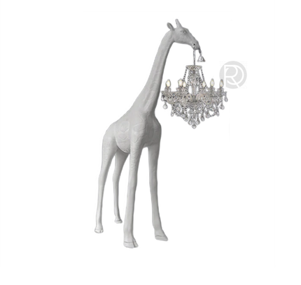 Floor lamp GIRAFFE WITH LOVE by Rodesigne — designer floor lamp by RODESIGNE