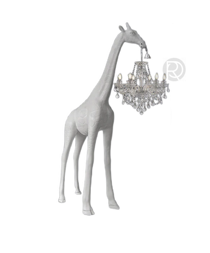 Floor lamp GIRAFFE WITH LOVE by Rodesigne — designer floor lamp by RODESIGNE