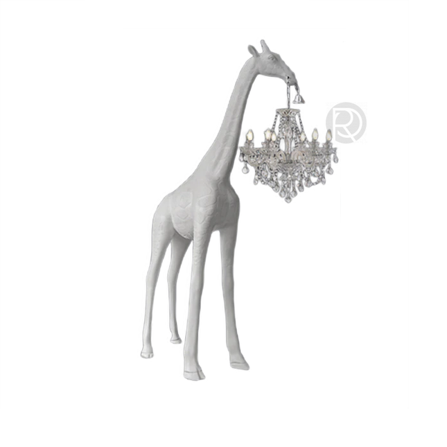 Floor lamp GIRAFFE WITH LOVE by Rodesigne — designer floor lamp by RODESIGNE