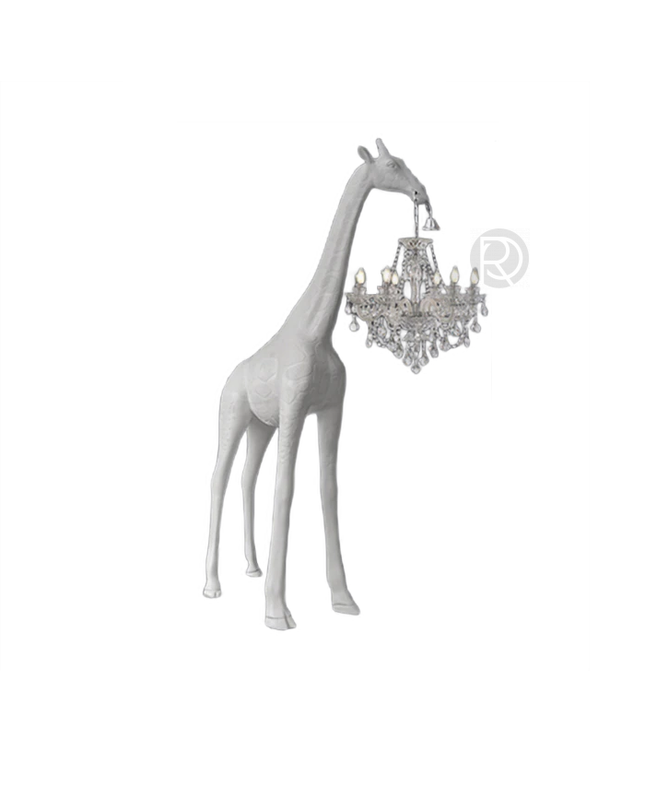 Floor lamp GIRAFFE WITH LOVE by Rodesigne — designer floor lamp by RODESIGNE