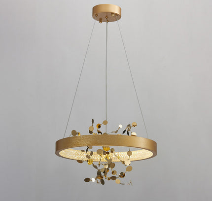 Chandelier FELIS by Rodesigne — brass designer chandelier, custom lighting by RODESIGNE