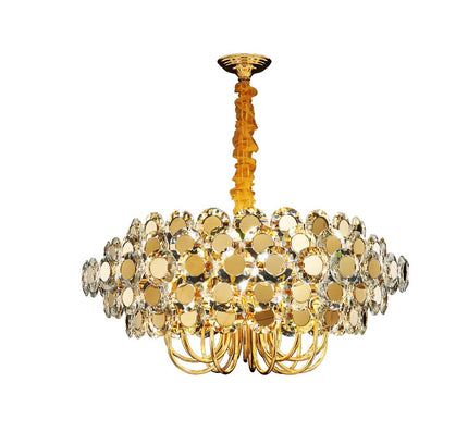 Chandelier NUMMUM by Rodesigne — glass designer chandelier, custom lighting by RODESIGNE