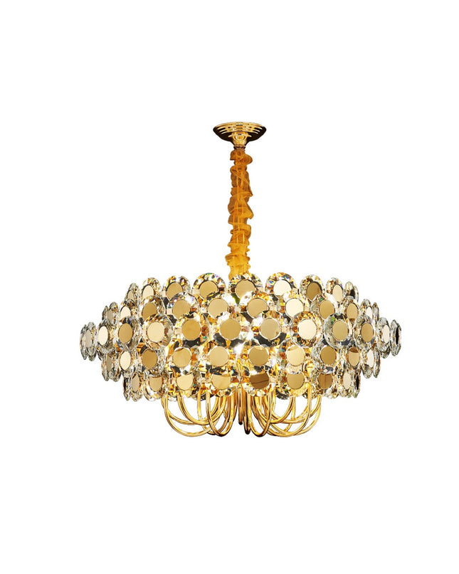 Chandelier NUMMUM by Rodesigne — glass designer chandelier, custom lighting by RODESIGNE