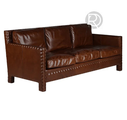 Sofa RIVETTANTE by Rodesigne — brass designer sofa, custom furniture by RODESIGNE