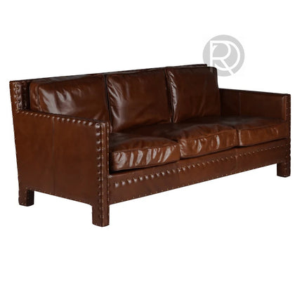 Sofa RIVETTANTE by Rodesigne — brass designer sofa, custom furniture by RODESIGNE