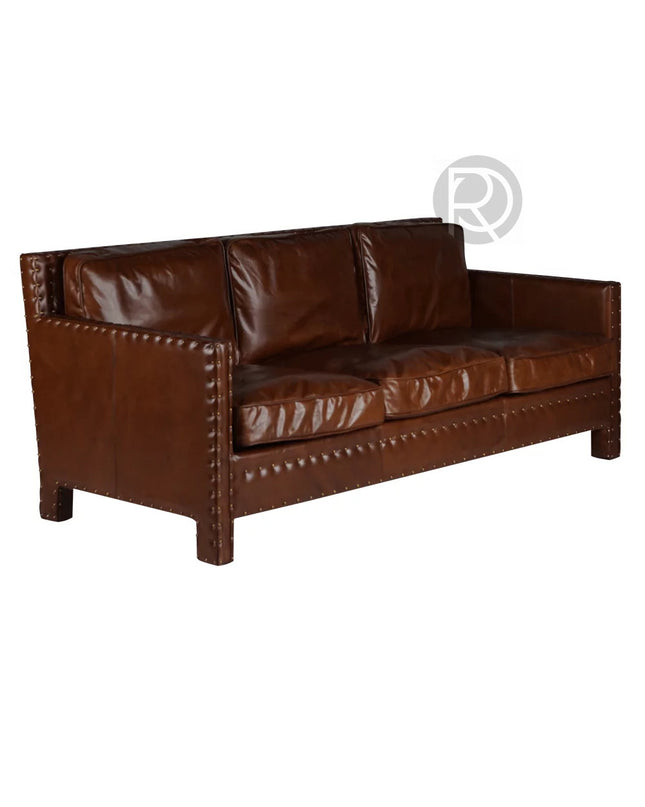Sofa RIVETTANTE by Rodesigne — brass designer sofa, custom furniture by RODESIGNE