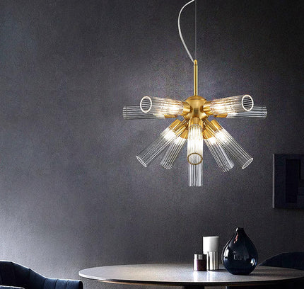 IGEL chandelier by Rodesigne — brass designer chandelier, custom lighting by RODESIGNE