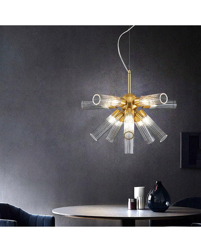 IGEL chandelier by Rodesigne — brass designer chandelier, custom lighting by RODESIGNE