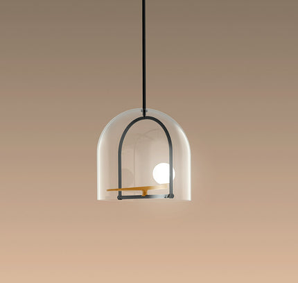 YANZI by Rodesigne Pendant lamp — glass modern pendant light, custom designer lighting by RODESIGNE