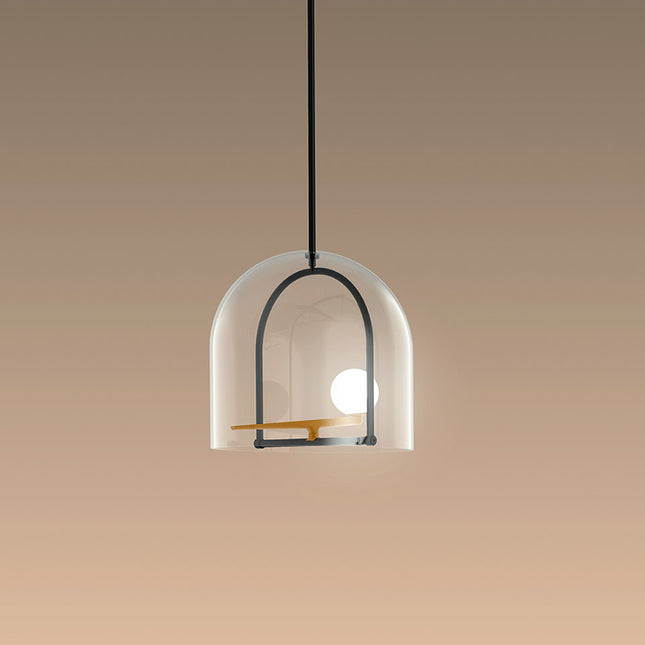 YANZI by Rodesigne Pendant lamp — glass modern pendant light, custom designer lighting by RODESIGNE