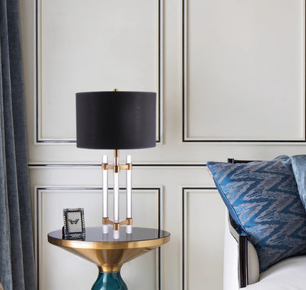Table lamp ELOY by Rodesigne — brass designer table lamp by RODESIGNE