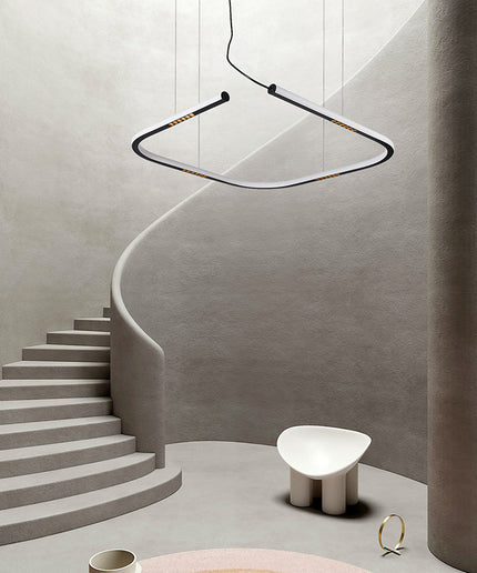Chandelier TEC RECT — Chandeliers by Romatti, view 5