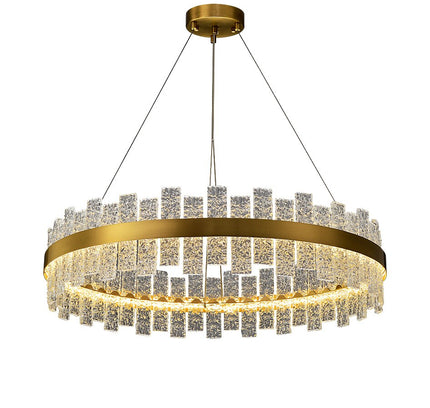 Chandelier TANDE by Rodesigne — brass designer chandelier, custom lighting by RODESIGNE