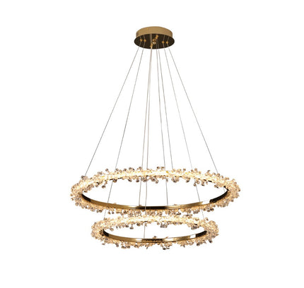 Chandelier BUSHIG by Rodesigne — brass designer chandelier, custom lighting by RODESIGNE
