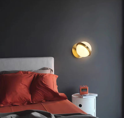 Wall lamp (Sconce) AZIN by Rodesigne — brass wall sconce lamp, designer lighting by RODESIGNE