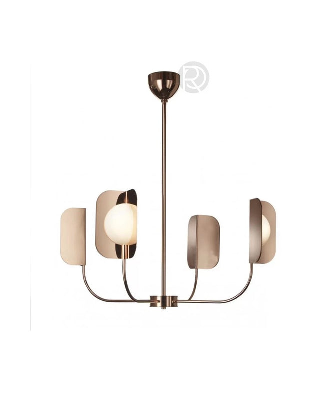Chandelier TROY by Rodesigne — bronze designer chandelier, custom lighting by RODESIGNE