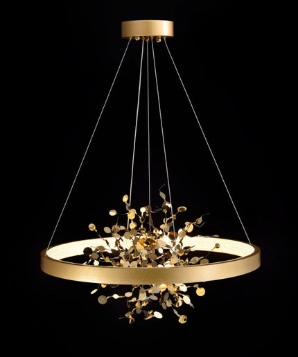 Chandelier FELIS by Rodesigne — brass designer chandelier, custom lighting by RODESIGNE