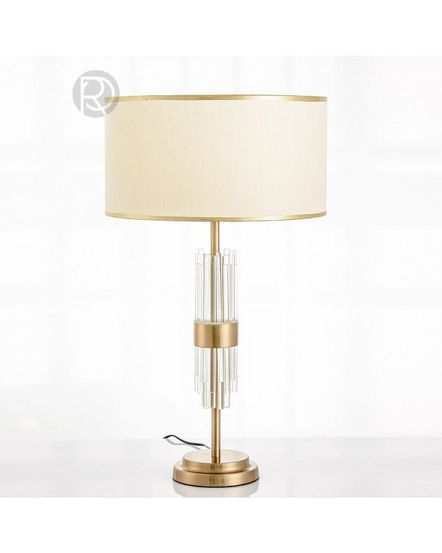 Table lamp RYDAL by Rodesigne — brass designer table lamp by RODESIGNE