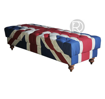Pouf INGLESE by Rodesigne — designer pouf, custom furniture by RODESIGNE