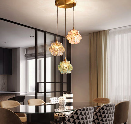 Hanging lamp SUM by Rodesigne — brass modern pendant light, custom designer lighting by RODESIGNE