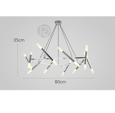 Designer chandelier PENTAGON by Rodesigne — designer chandelier, custom lighting by RODESIGNE