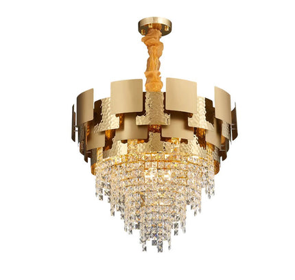 Chandelier HARNI by Rodesigne — brass designer chandelier, custom lighting by RODESIGNE