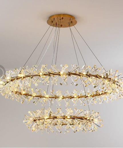 Chandelier MARIANNA by Rodesigne — glass designer chandelier, custom lighting by RODESIGNE