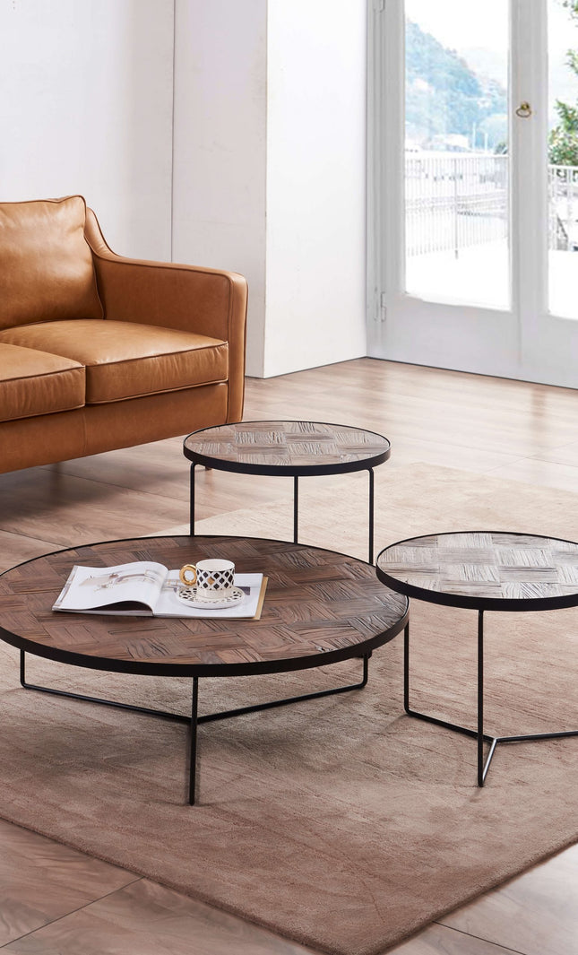 Set of coffee tables ARQUET by Rodesigne