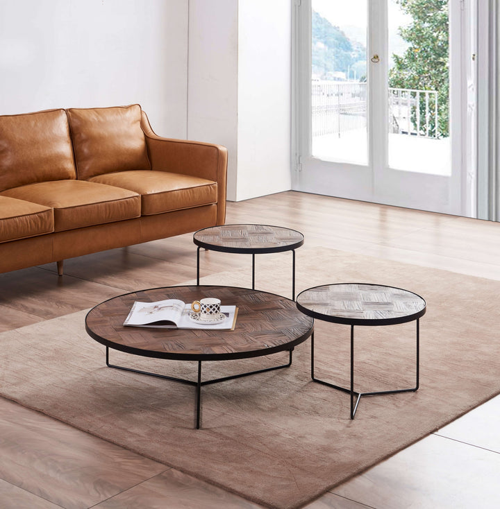 Set of coffee tables ARQUET by Rodesigne