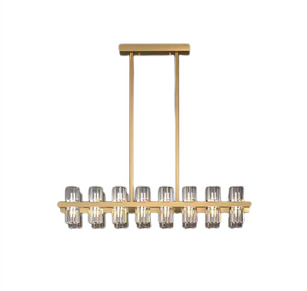 Chandelier TASSE by Rodesigne — brass designer chandelier, custom lighting by RODESIGNE