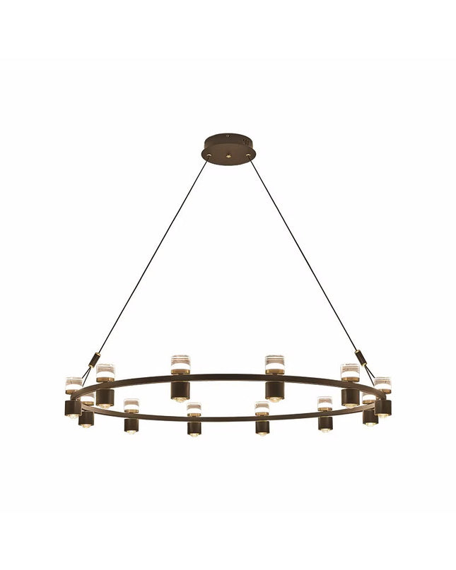 Chandelier UGE by Rodesigne — glass designer chandelier, custom lighting by RODESIGNE
