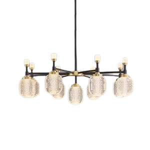 Chandelier COUSE by Rodesigne — designer chandelier, custom lighting by RODESIGNE