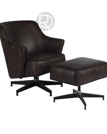 Armchair with ottoman PELE by Rodesigne