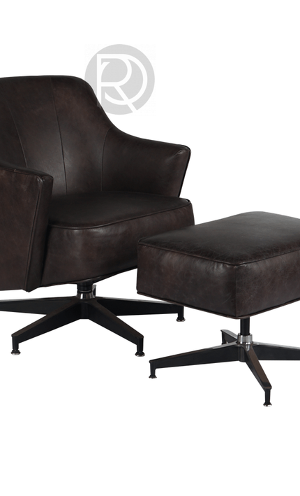 Armchair with ottoman PELE by Rodesigne