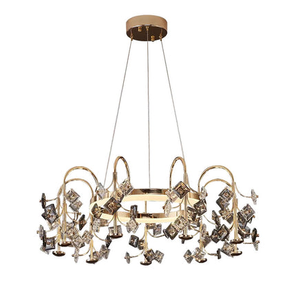 Chandelier FEL by Rodesigne — glass designer chandelier, custom lighting by RODESIGNE