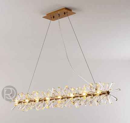 Chandelier MARIANNA by Rodesigne — glass designer chandelier, custom lighting by RODESIGNE