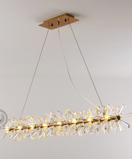 Chandelier MARIANNA by Rodesigne — glass designer chandelier, custom lighting by RODESIGNE
