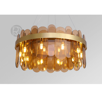 Designer chandelier WANAS by Rodesigne — glass designer chandelier, custom lighting by RODESIGNE