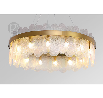 Designer chandelier WANAS by Rodesigne — glass designer chandelier, custom lighting by RODESIGNE